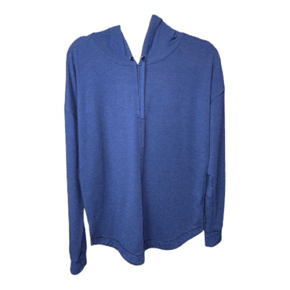 bcg Pullover Hooded Tunic | Small | Thumb Holes | Lightweight | Blueberry Color